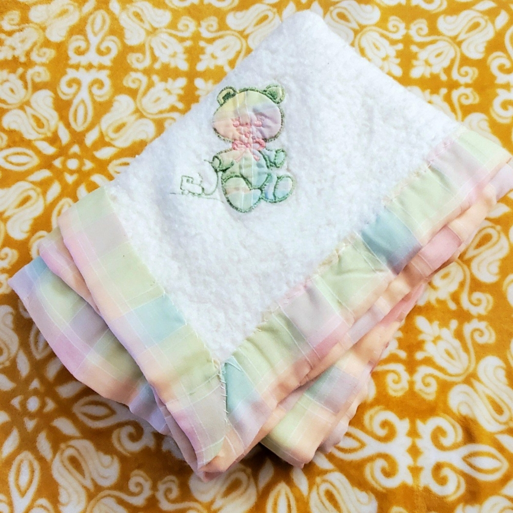 Vintage Handmade Baby Blanket